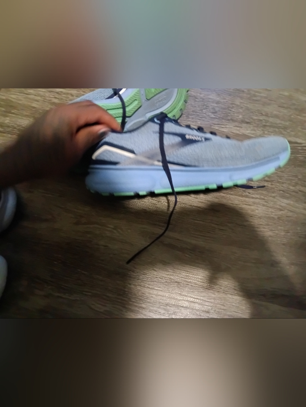Brooks Ghost 15 Women’s Size 11 Running Shoes ‘vista Blue/linen’ - Picture 5 of 10